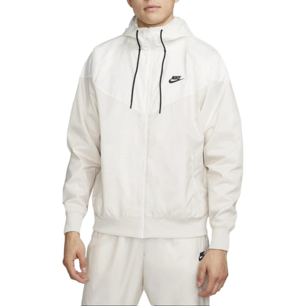 Nová pánská bunda s kapucí Nike Sportswear Windrunner Bílá DA0001-104