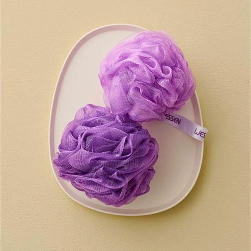 

[Wesin] Сетчатая губка 2 шт. (Кудрявое планирование)