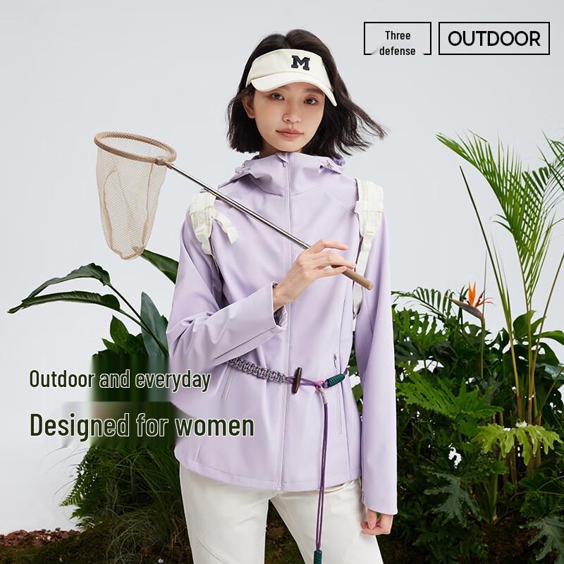 MOLY VIVI Women's Fleece-Lined Soft Shell Jacket