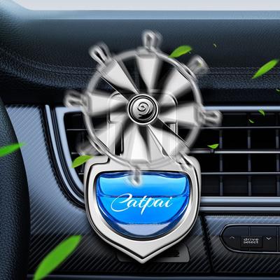 Creative Air Freshener Car Air Vent Floral Fragrance Clip Mini Rotating Propeller Perfume Decor Auto Interior Accessories