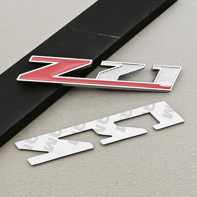 3D Metal Logo Z71 Emblem Car Front Grille Badge Trunk Sticker For Chevrolet Tahoe Colorado Cheyenne Chevy Silverado Accessories