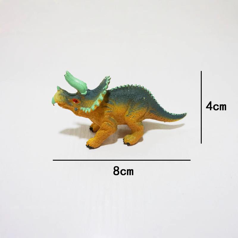 Rex T And Triceratops Model Set With Pvc Material For Collectors And Toys Kids