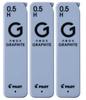 Pilot Neox Graphite Mechanical Pencil Lead Refills 40 Leads Per [Set] HRFG-05, Pack, 0.5mm (H), 3-pack