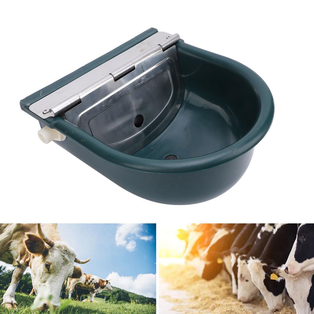 Automatic Animal Drinking Wat  Bowl Stainless Steel Wat   for Horse Goat Cow Livestock Wat  Trough Dispens  Pet Supplies
