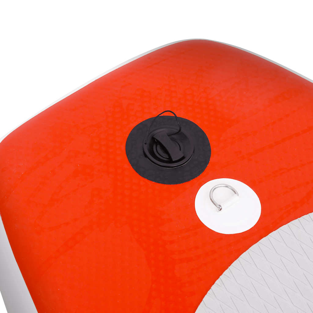Vidaxl Inflatable Sup Board With Accessories, Red, 330X76X10 Cm