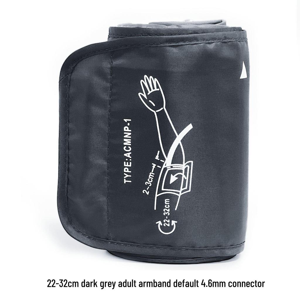 Upper Arm Blood Pressure Monitor with Extended Cuff
