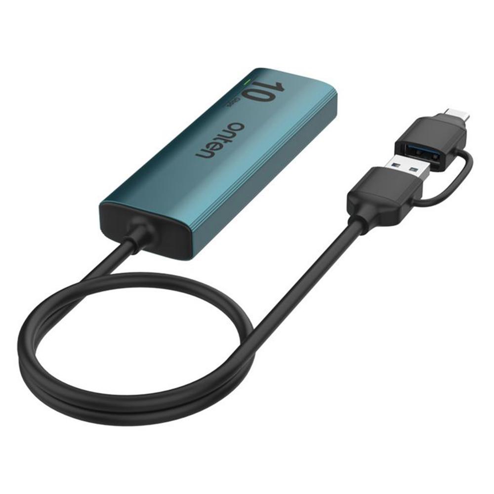 ONTEN UCA611+ 10G USB-A/USB-C to USB-A Converter 4 Port USB 3.2 Gen2 Hub with Charging Function