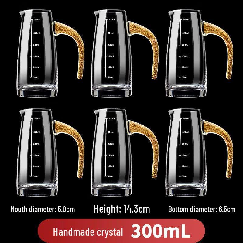 High-End Thickened Crystal Glass Liquor Decanter