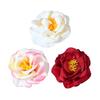 10 Pcs Artificial Flowers Decorative Flowers 3D Flower Heads False Flowers Small Flowers for DIY Crafts Scrapbooking