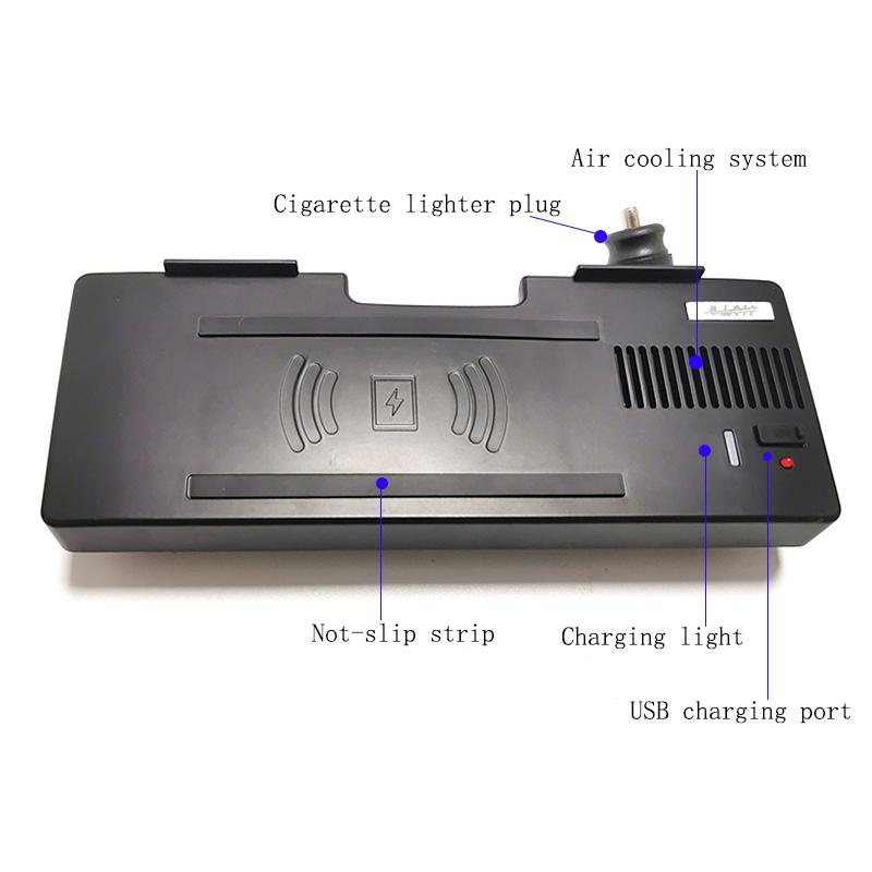 15W Car wireless charger mobile phone charger charging pad panel charging holder for Mercedes Benz W166 C292 X166 GLE GLS GL ML