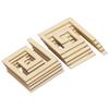 10Pcs 5x5CM   Waist Line Mirror Sticker Modern Acrylic Wall Stickers for Living Room
