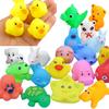 Mini Animals Rubber Ducks Miniature Desktop Ornament Cartoon Cute Duck Various Styles Household Office Desktop Decoration TMZ