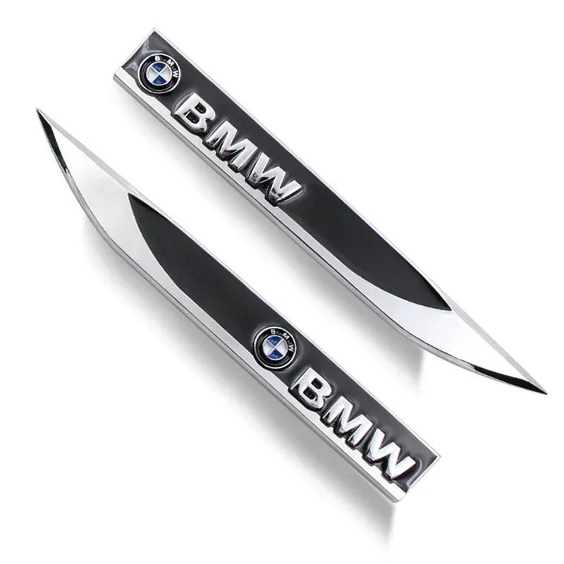 XTOYS1 E46 B3 2pcs car blade labeling car body decoration sticker For Bmw x1 x3 x5 x6 z4 f10 f20 f30 e36 e39 e46 e60 e90 Car accessorie