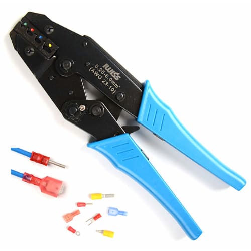 IWISS HS-40J Crimping Pliers for Insulated Crimp Terminals, End Sleeve Crimping Tool with Crimp Marks, 0.25-6.0mm?