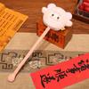 Soft Plush Sheep Mascot Massage Hammer Zodiac Sheep Doll Sheep Coin Purse  Party Favor