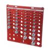 Wall Mountable Thread Checker Gauge for Quick Easy Sorting Home Profession Use Bolt Identification with Drill Bit Gauge