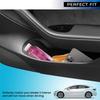 Door Side Storage Box Front Rear Door Handle Armrest Tray Organizer for Tesla Model Y Juniper 2020 - 2025 Model 3 Highland
