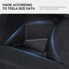 YZ For Tesla Model 3 highland 2024-25 Rear Trunk TPE Storage Box with Cover Tail Boot Organizer Partition Decoration Accessories
