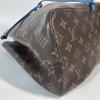 Louis Vuitton M43569 Monogram Neonoe Bucket type Shoulder Bag Brown x blue