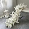 UFlower 200cm Artificial Cherry Blossom Flower Wedding Background Wall Decor Party Wall Decoration Center for Table Stage Home