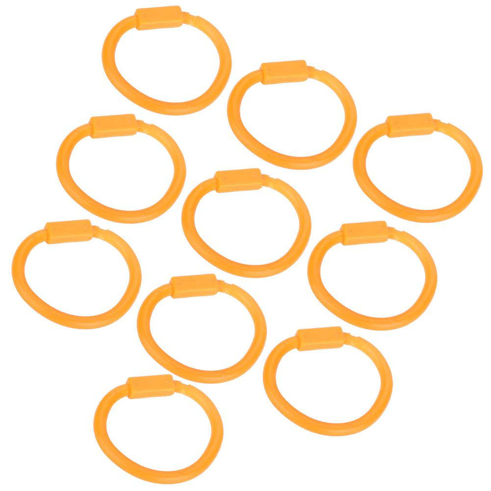 

10 шт. нейлоновое кольцо для носа быка, аксессуар для крупного рогатого скота, коров, фермы, домашнего скота, оборудования для животных