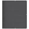VidaXL Écran de Balcon, Brise-vue de Jardin, Écran de Protection, Écran d'Intimité Terrasse Extérieur, Anthracite 120x700 cm 4000060