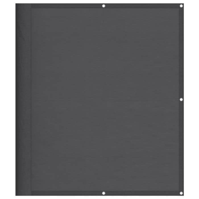 VidaXL Écran de Balcon, Brise-vue de Jardin, Écran de Protection, Écran d'Intimité Terrasse Extérieur, Anthracite 120x700 cm 4000060