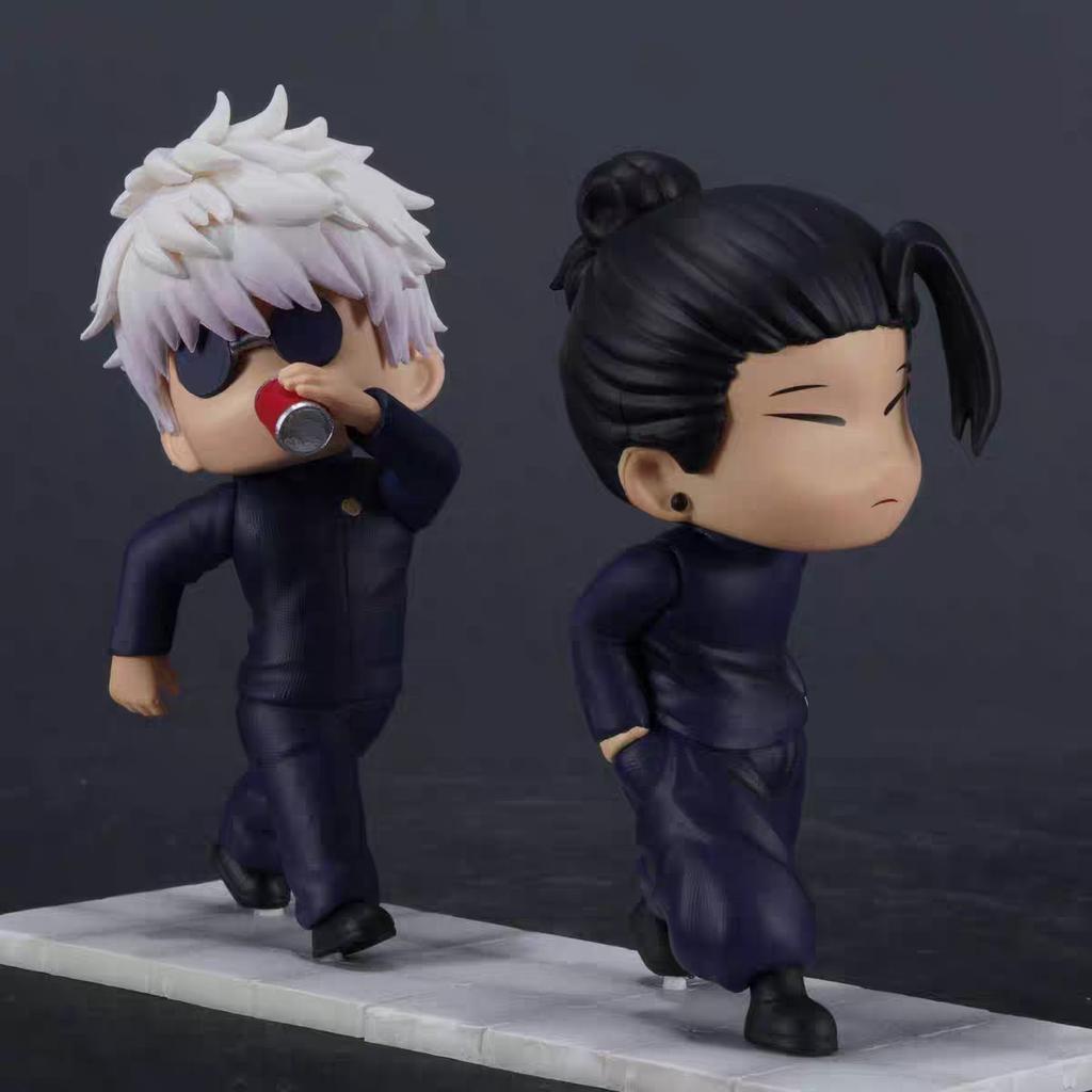 Jujutsu Kaisen Satoru Gojo & Suguru Geto 24cm PVC Figure Collectible Anime Statue Desktop Display Gift for Fans
