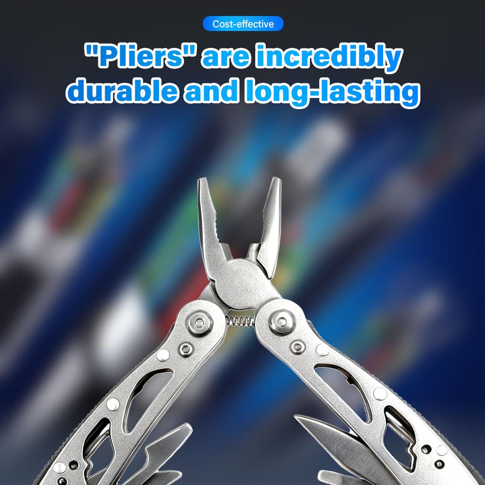 Outdoor Hunting Survival Rescue Tactical Multipurpose Repair Tool Folding Multi-tool Pocket Knife Pliers Mini Portable Fold
