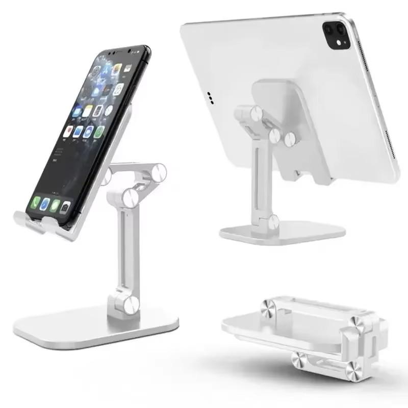 Phone Holder Bracket For iPhone iPad Tablet Flexible Folding Lazy Desktop Adjustable Live Smartphone Stand Mount