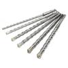 Carbide-Tipped Plus Hammer Drill Bit Set Rotary Concrete Drill Bit Kit Suitable for Concrete Brick Cement Walls Stone