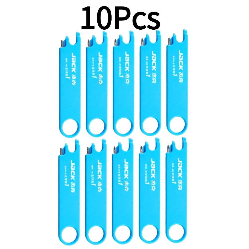 NEW 1-10Pcs JACK Anti-prick Sewing Needle Threader Magnetic Storage With Measuring Ruler Magnifying Glass Sewing Tool Kit