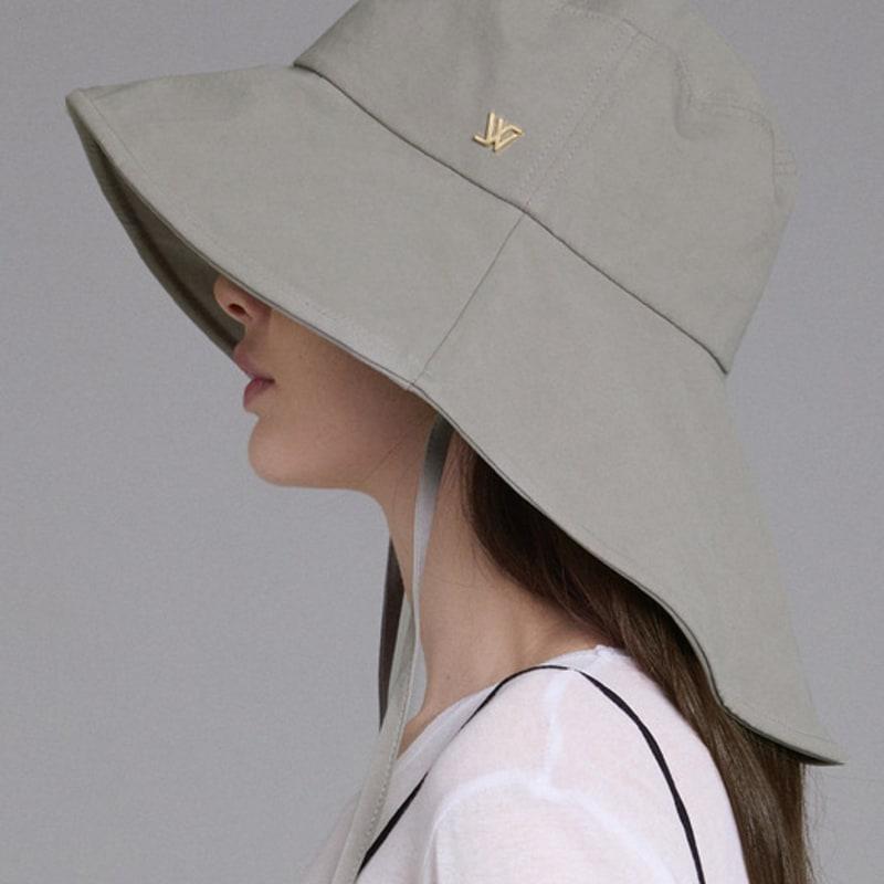 WHITE SANDS Powder Cotton Unbalanced Floppy Hat Christie (7 colors)