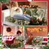 Khaki Botanical Design Thick Premium Plush Smooth Lightweight Blanket Perfect for Fall Winter Holiday Season Home Decor
