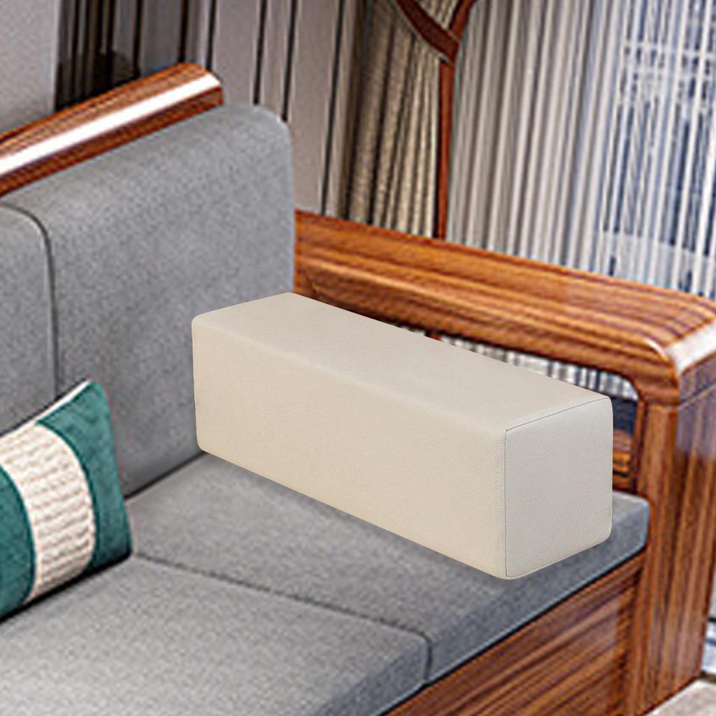 Sofa Side Arm Rest Pillow Booster Multipurpose Rectangular Decorative Couch Armrest for Home Living Room Bedroom Office Sitting