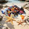 Custom Name Personalized One Piece Print Beach Towel, for Trip Camping Beach Party Home Decor, Birthday Gift for Family & Friends