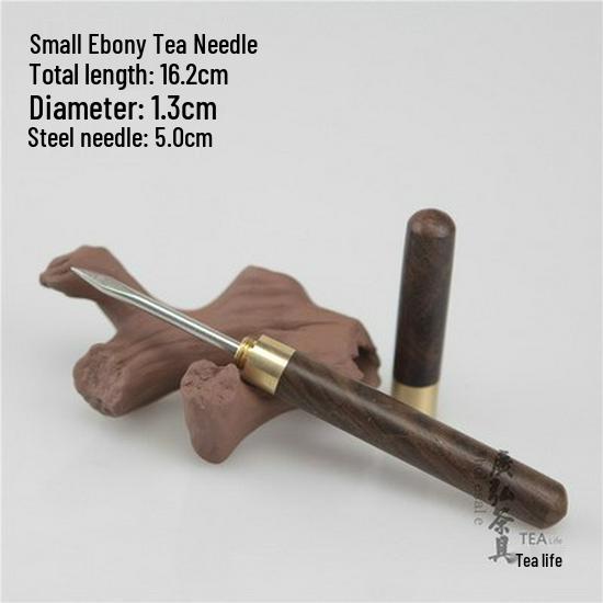 Pu er Tea Knife Set: Stainless Steel & Wood Tea Needle