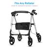 Tragbare faltbare Rollator-Gehhilfe Korb Große Kapazität Wiederverwendbar Unter Sitz Tasche Rollstuhl Aufbewahrungstasche Vierrad-Rollator