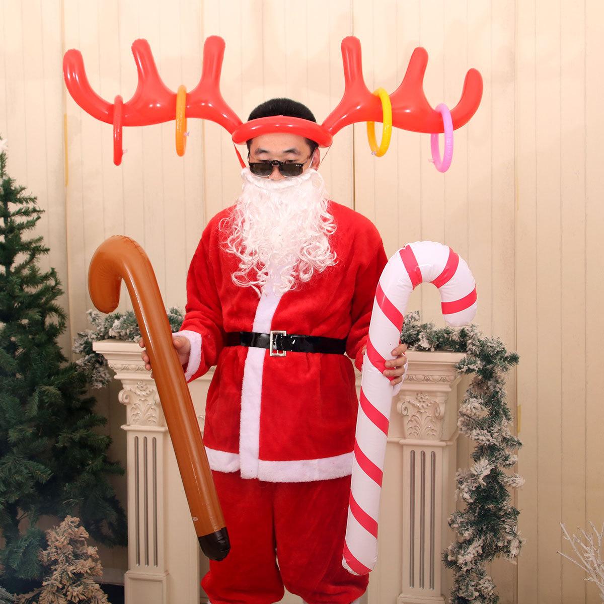 Надувные рождественские рога из ПВХ — фото 4