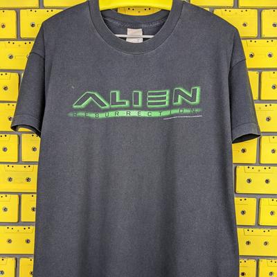 Vintage 1998 Alien Resurrection T Shirt Science Fiction Film Promo Merch Tee Size XL