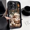 Cozy Winter Hot Cocoa with Knit Scarf Snowy Art Phone Case for iPhone 17 16 15 14 13 12 11 Series Pro Max Plus