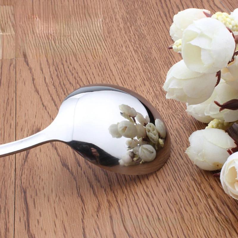 Stainless Steel Slotted Serving Spoons, Creative Male Spoon, Dinner Tableware, Skimming Tools, Kitchen Utensils, Self-Service, 2