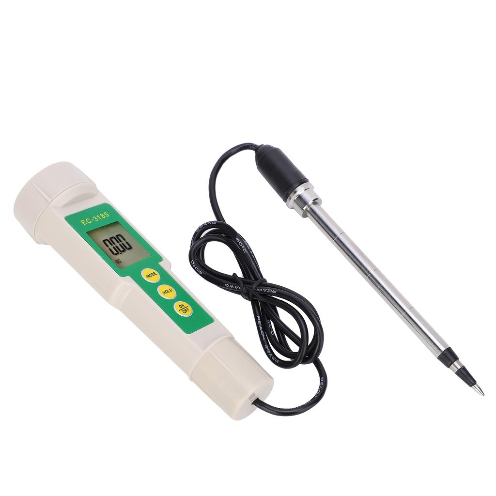 EC‑3185 Portable EC CF TDS 3‑in‑1 Soil Tester Meter for Garden Horticultural Agriculture