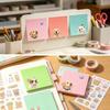 Cute Printed Self-Adhesive Memo Pads 9 Pack, 50 Sheets Per Pad Small Sticky Notes For Office School Note Taking