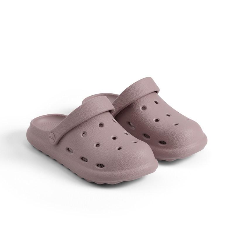 Puxi Xiaokui Yangdong Women's High-Style Summer Closed-Toe Non-slip Beach Clogs and Men's Flat Sandals.