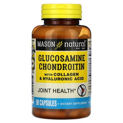 Glucosamine Chondroitin with Collagen and Hyaluronic Acid, 90 Capsules