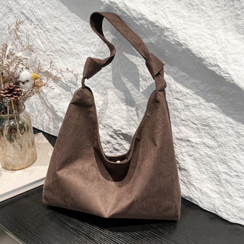 Retro casual large-capacity handbag, new autumn and winter fashion tote bag temperament versatile underarm shoulder bag