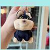 Cute Animal Bee Dog Plush Keychain Pendant Doll Keyring For Gifts