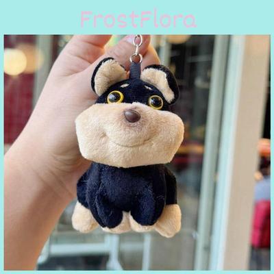 Cute Animal Bee Dog Plush Keychain Pendant Doll Keyring For Gifts