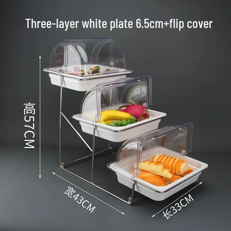Three-Tier Melamine Dessert Stand